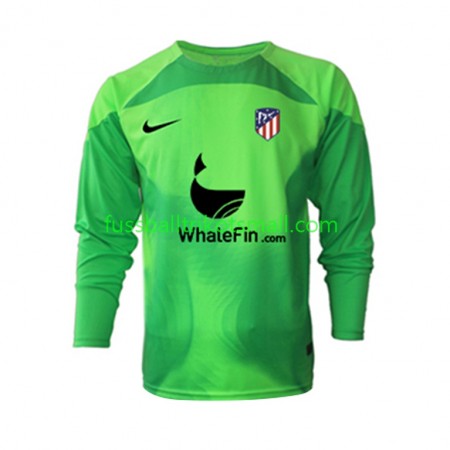 Fußballtrikots Atlético Madrid Torwart 2022-2023 Langarm Heimtrikotsatz kaufen